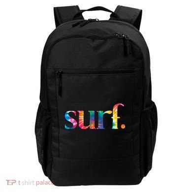 Surf Summer Surfing Rainbow Backpack