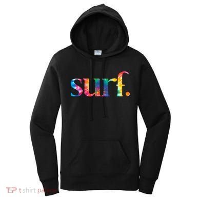 Surf Summer Surfing Rainbow Women's Hoodie