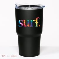 Surf Summer Surfing Rainbow Tumbler thumb 0