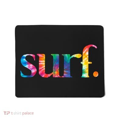 Surf Summer Surfing Rainbow Mousepad