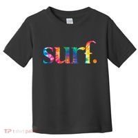 Surf Summer Surfing Rainbow Toddler T-Shirt thumb 0