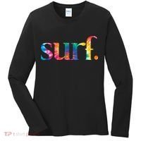 Surf Summer Surfing Rainbow Women's Long Sleeve Shirt thumb 0