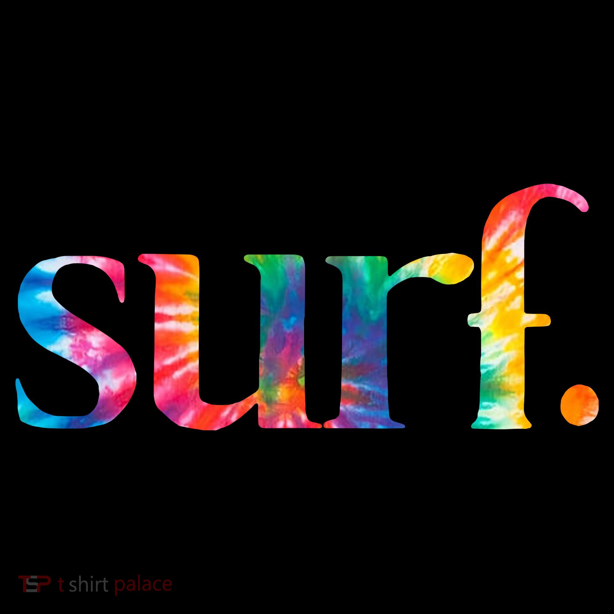 Surf Summer Surfing Rainbow Kids T-Shirt