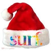 Surf Summer Surfing Rainbow Santa Hat thumb 0
