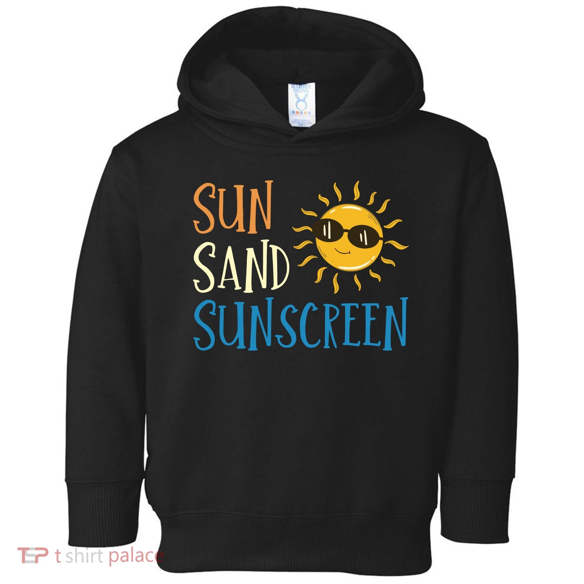 Sun Sand Sunscreen Toddler Hoodie