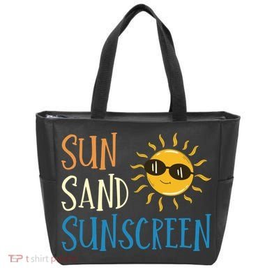 Sun Sand Sunscreen Tote Bag