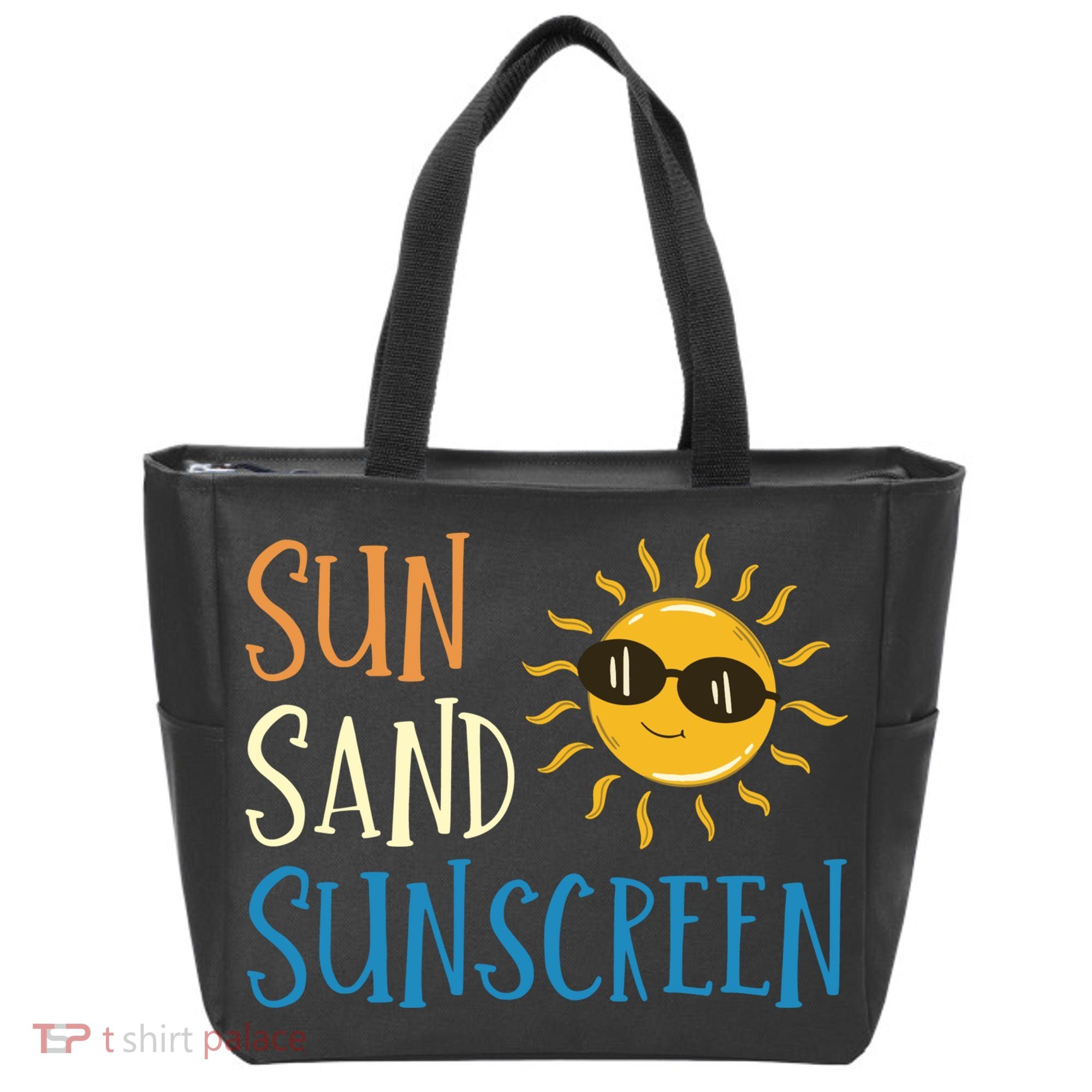 Sun Sand Sunscreen Tote Bag