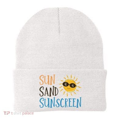Sun Sand Sunscreen Beanie