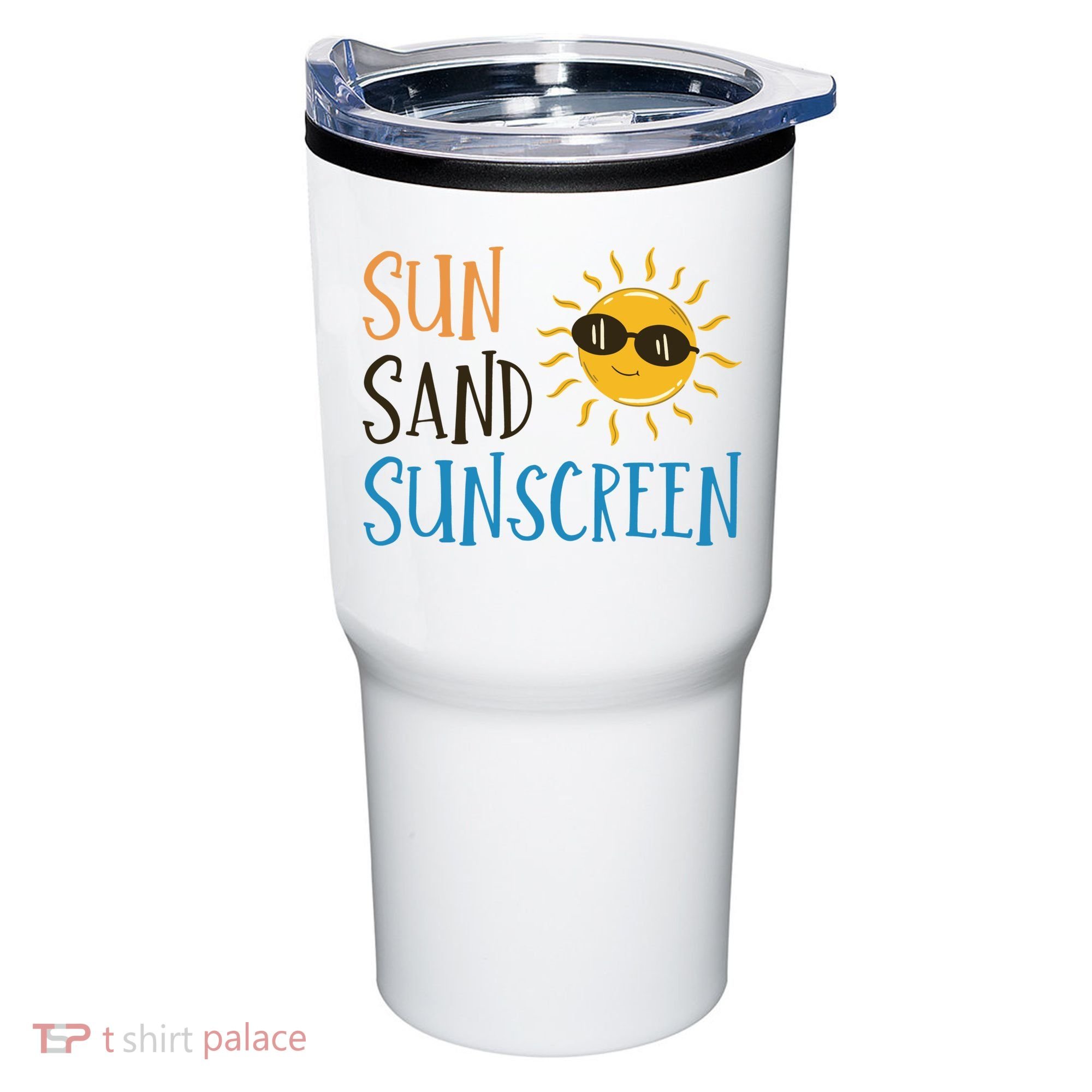 Sun Sand Sunscreen Tumbler