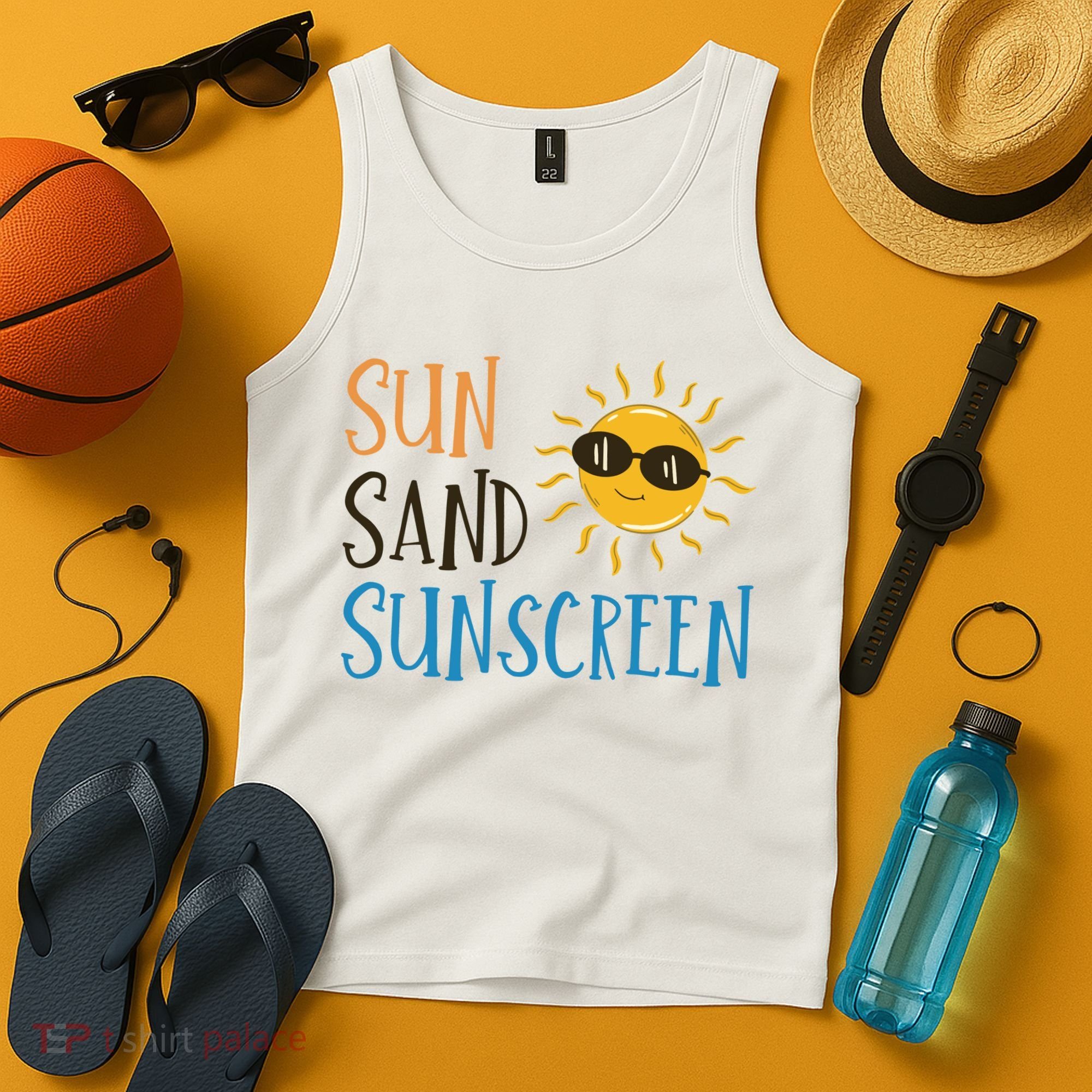 Sun Sand Sunscreen Tank Top
