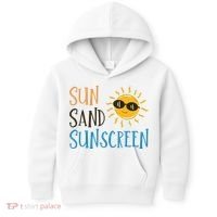 Sun Sand Sunscreen Kids Hoodie thumb 0