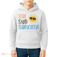 Sun Sand Sunscreen Kids Hoodie thumb 4