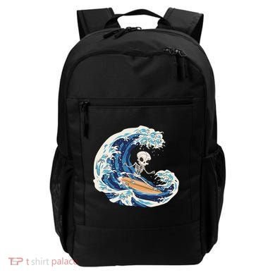 Skeleton Surfing Summer Surfer Backpack