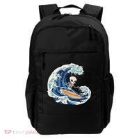 Skeleton Surfing Summer Surfer Backpack thumb 0