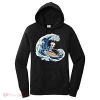 Skeleton Surfing Summer Surfer Women's Hoodie thumb 0