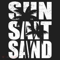 Sun Salt Sand Palm Trees Summer Break Beanie thumb 2