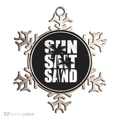 Sun Salt Sand Palm Trees Summer Break Ornament