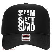 Sun Salt Sand Palm Trees Summer Break Hat thumb 0