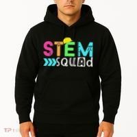 STEM Squad Science Technology Engineering Math Teacher Hoodie thumb 2