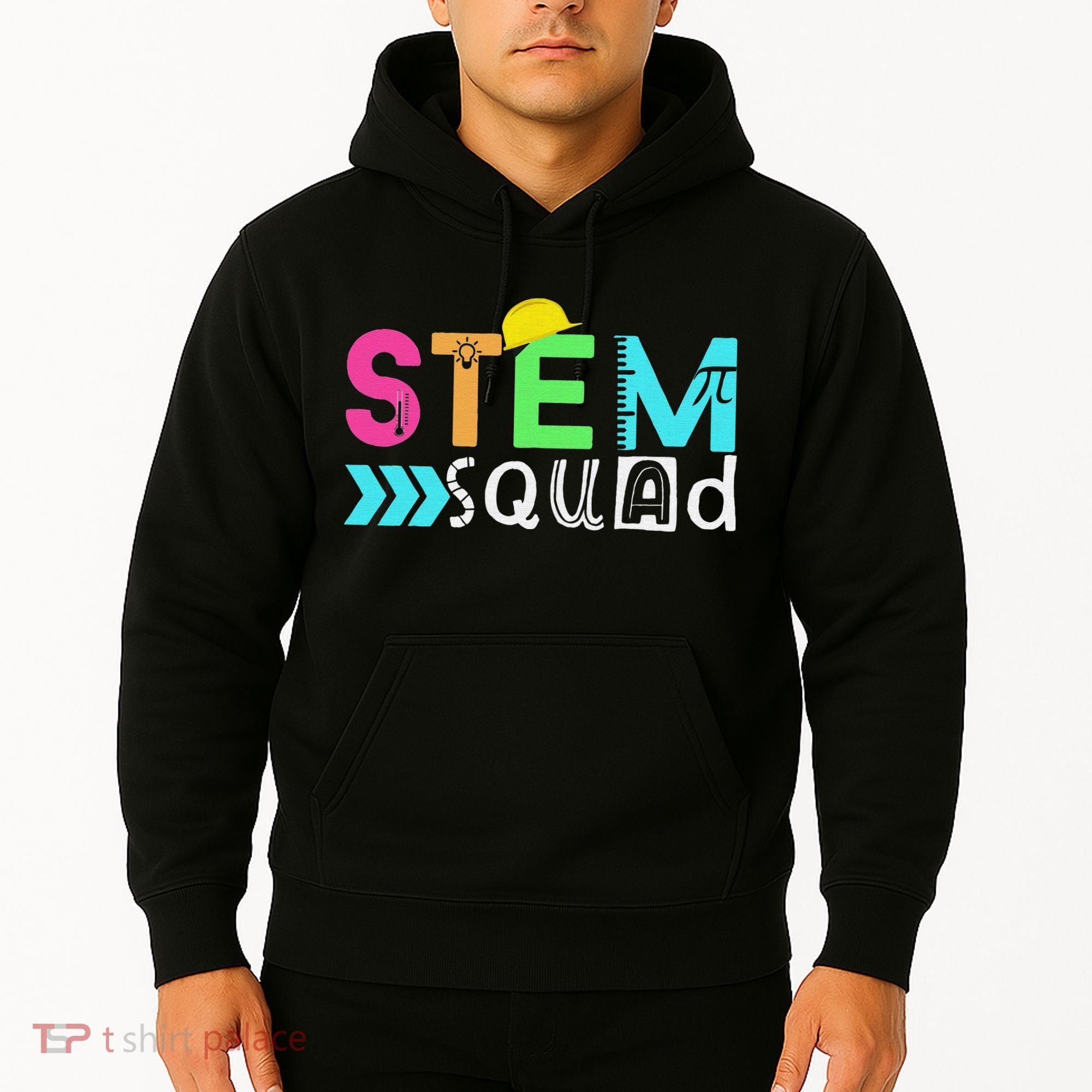 STEM Squad Science Technology Engineering Math Teacher Hoodie
