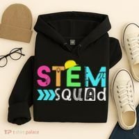 STEM Squad Science Technology Engineering Math Teacher Hoodie thumb 4