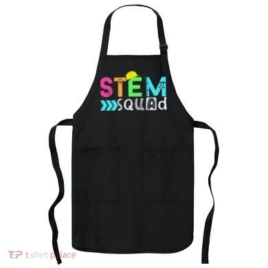 STEM Squad Science Technology Engineering Math Teacher Apron
