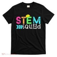 STEM Squad Science Technology Engineering Math Teacher T-Shirt thumb 0