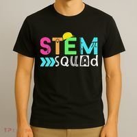 STEM Squad Science Technology Engineering Math Teacher T-Shirt thumb 3