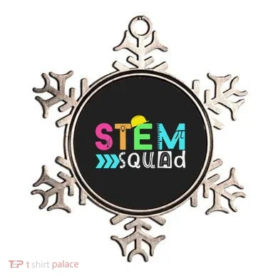 STEM Squad Science Technology Engineering Math Teacher Ornament