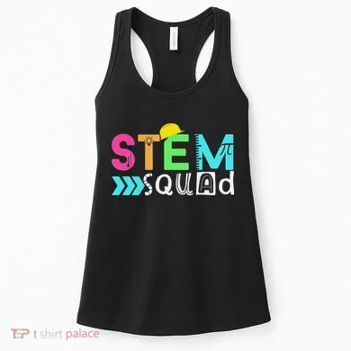 STEM Squad Science Technology Engineering Math Teacher Women's Tank Top