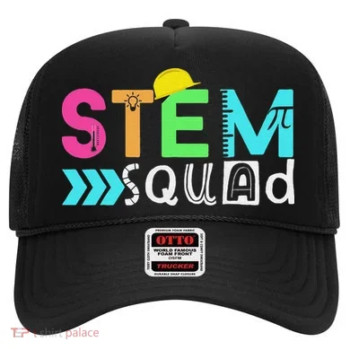 STEM Squad Science Technology Engineering Math Teacher Hat