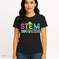 STEM Squad Science Technology Engineering Math Teacher Women's T-Shirt thumb 4