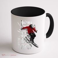 Snow Skiing Coffee Mug thumb 1