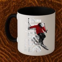 Snow Skiing Coffee Mug thumb 2