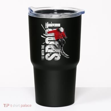 Snow Skiing Tumbler