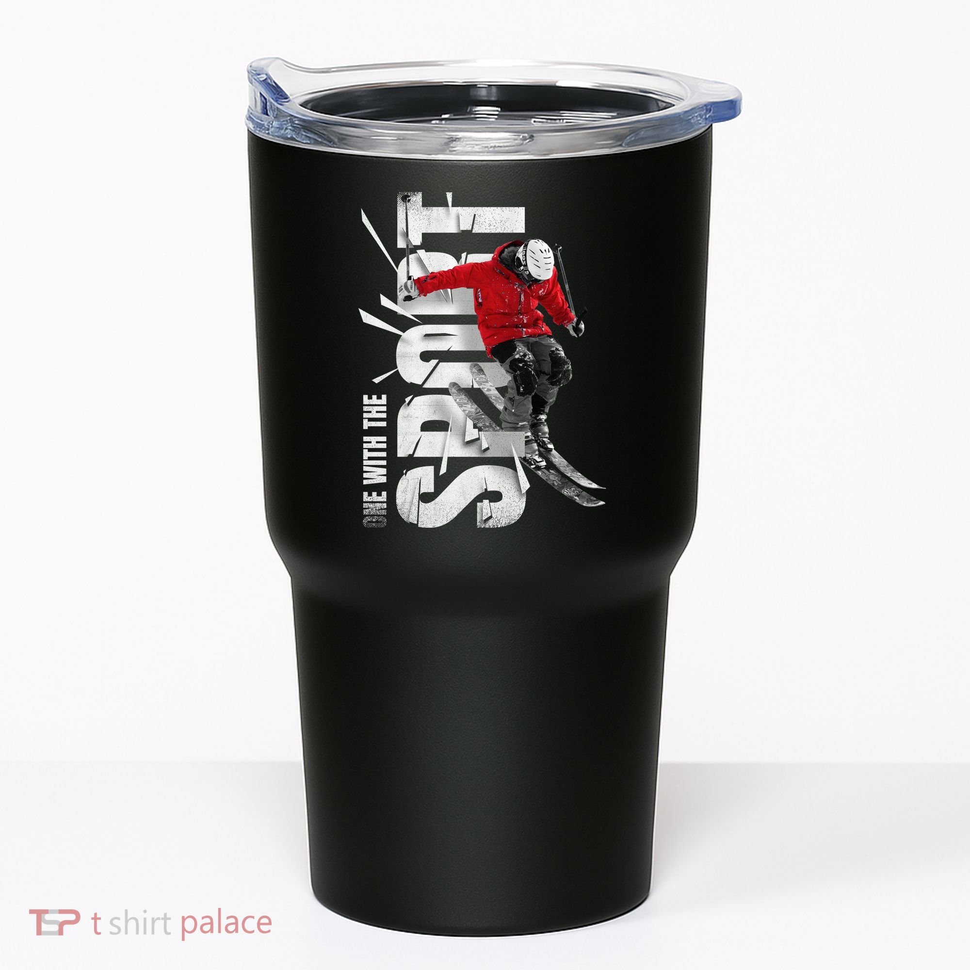 Snow Skiing Tumbler