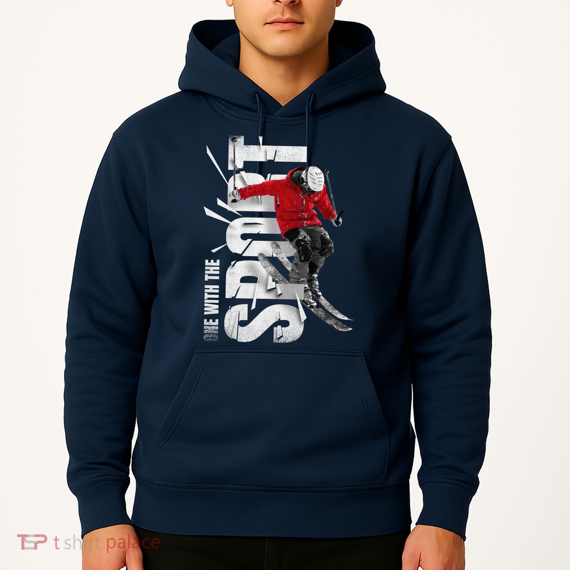 Snow Skiing Hoodie