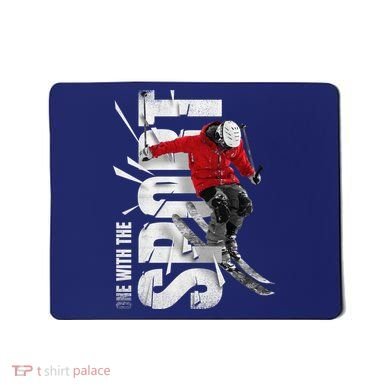 Snow Skiing Mousepad
