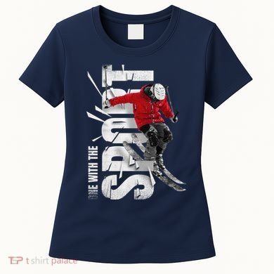 Snow Skiing Women's T-Shirt