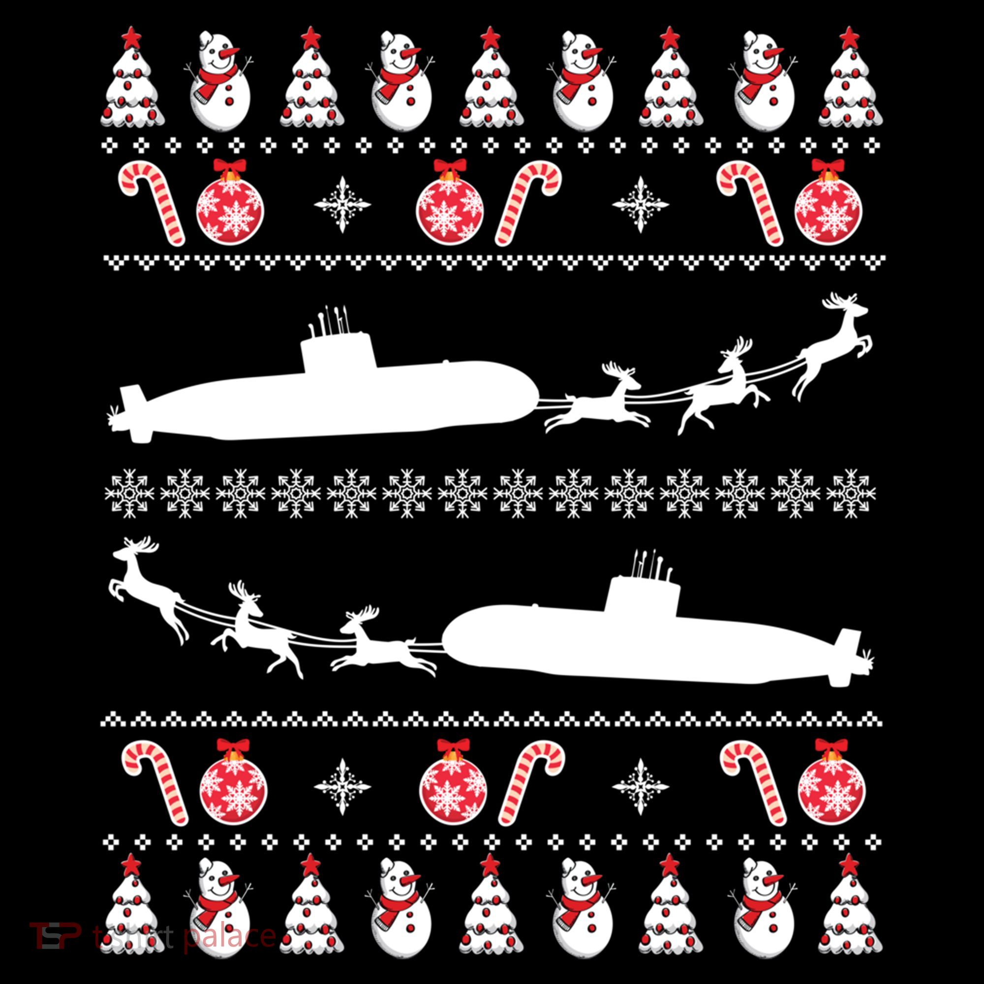 Submarine Service Submariner Ugly Christmas Gift Women's Hoodie