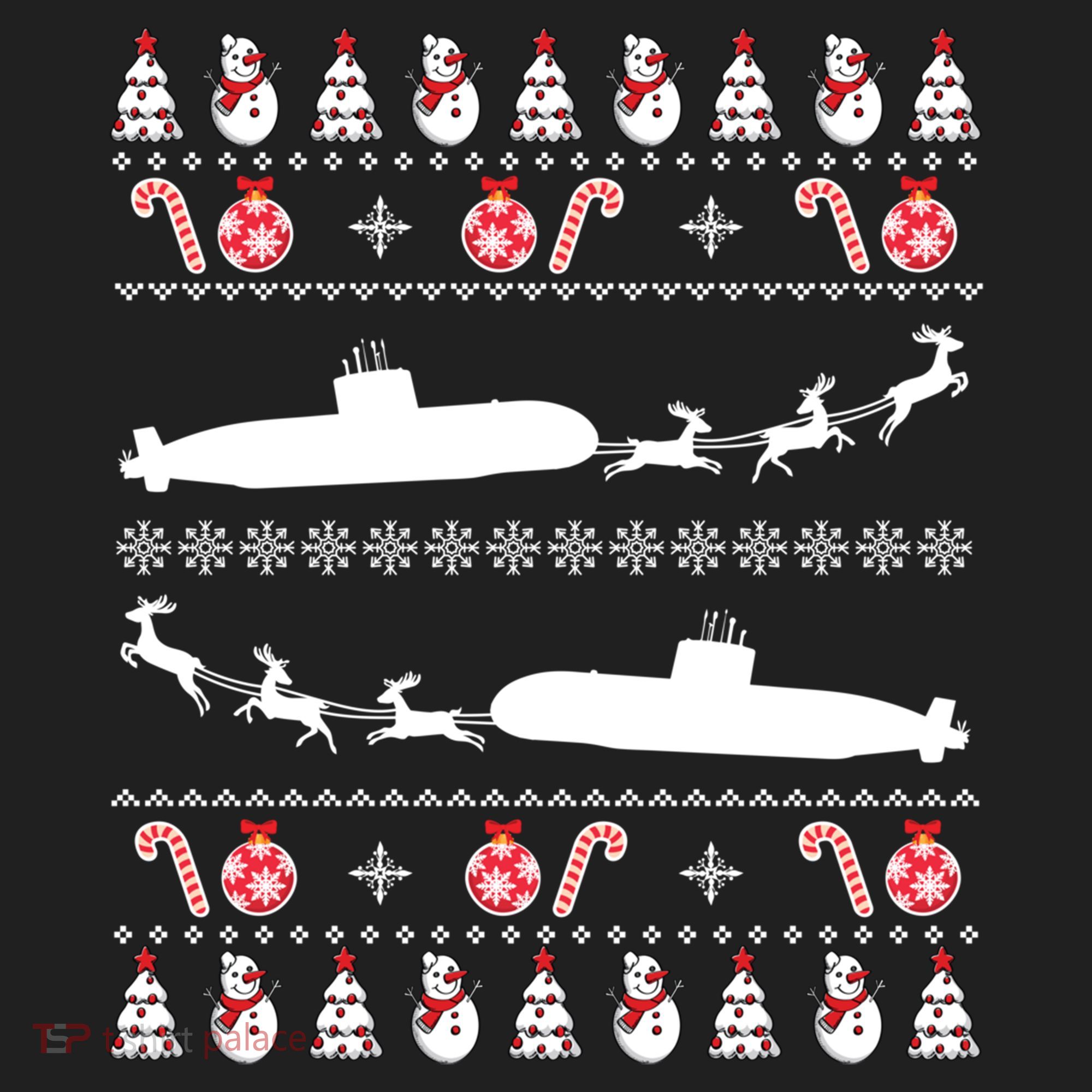 Submarine Service Submariner Ugly Christmas Gift Hat