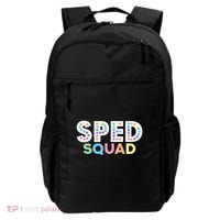 Sped Squad Special Education Teacher Meaningful Gift Backpack thumb 0