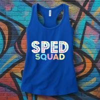 Sped Squad Special Education Teacher Meaningful Gift Women's Tank Top thumb 3