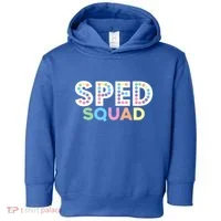 Sped Squad Special Education Teacher Meaningful Gift Toddler Hoodie thumb 0