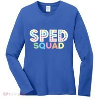 Sped Squad Special Education Teacher Meaningful Gift Women's Long Sleeve Shirt thumb 0