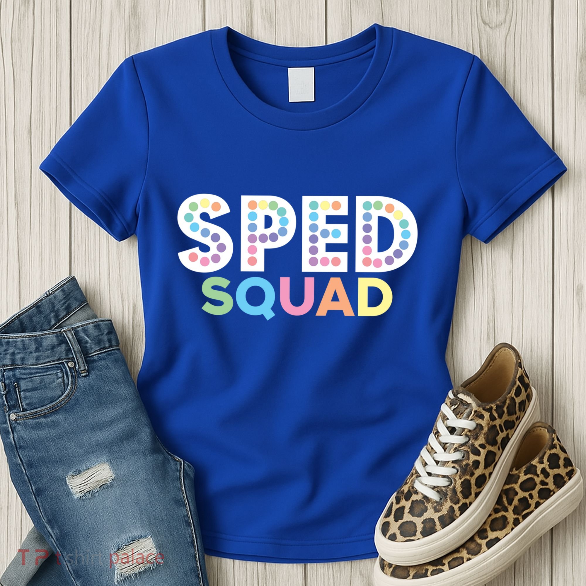 Sped Squad Special Education Teacher Meaningful Gift Women's T-Shirt