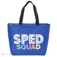 Sped Squad Special Education Teacher Meaningful Gift Tote Bag thumb 0