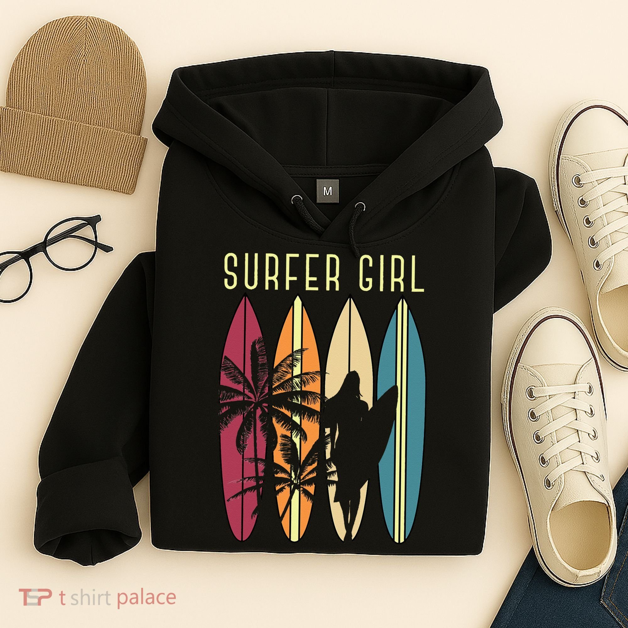 Surfer Surfboard Surfing Wo Surf Ocean Surfing Hoodie