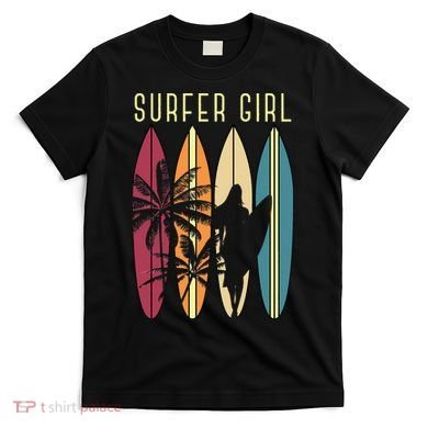Surfer Surfboard Surfing Wo Surf Ocean Surfing T-Shirt