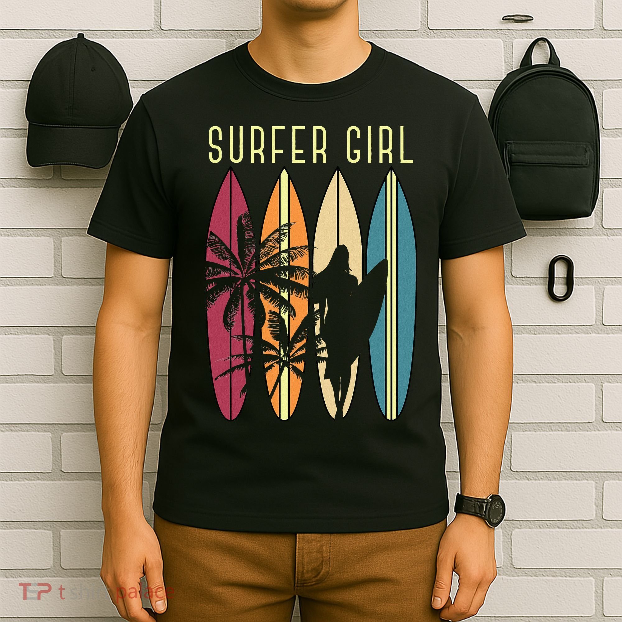 Surfer Surfboard Surfing Wo Surf Ocean Surfing T-Shirt